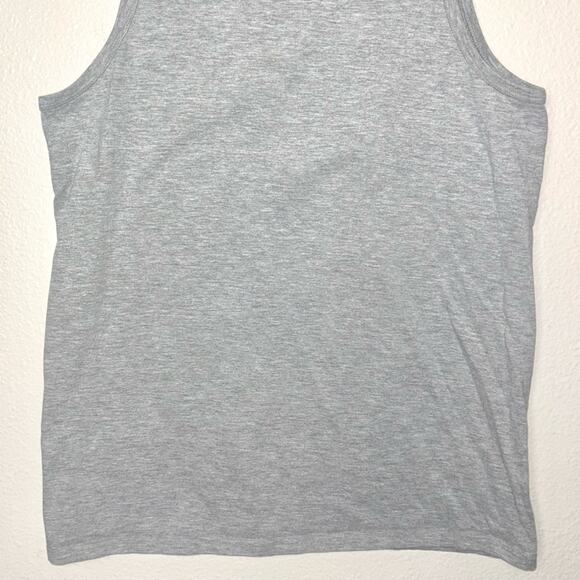 Men's "Nobody Likes A Douche Canoe" Graphic Print Tank Top Gray Multi Color | M - Picture 12 of 13